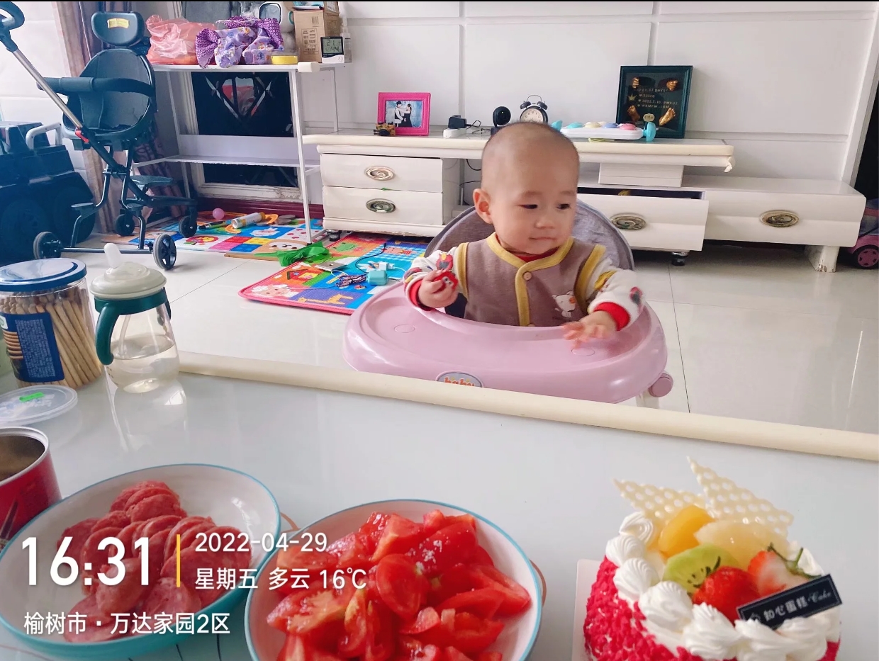 点击放大图片 庆祝成长的里程碑:我的一周岁