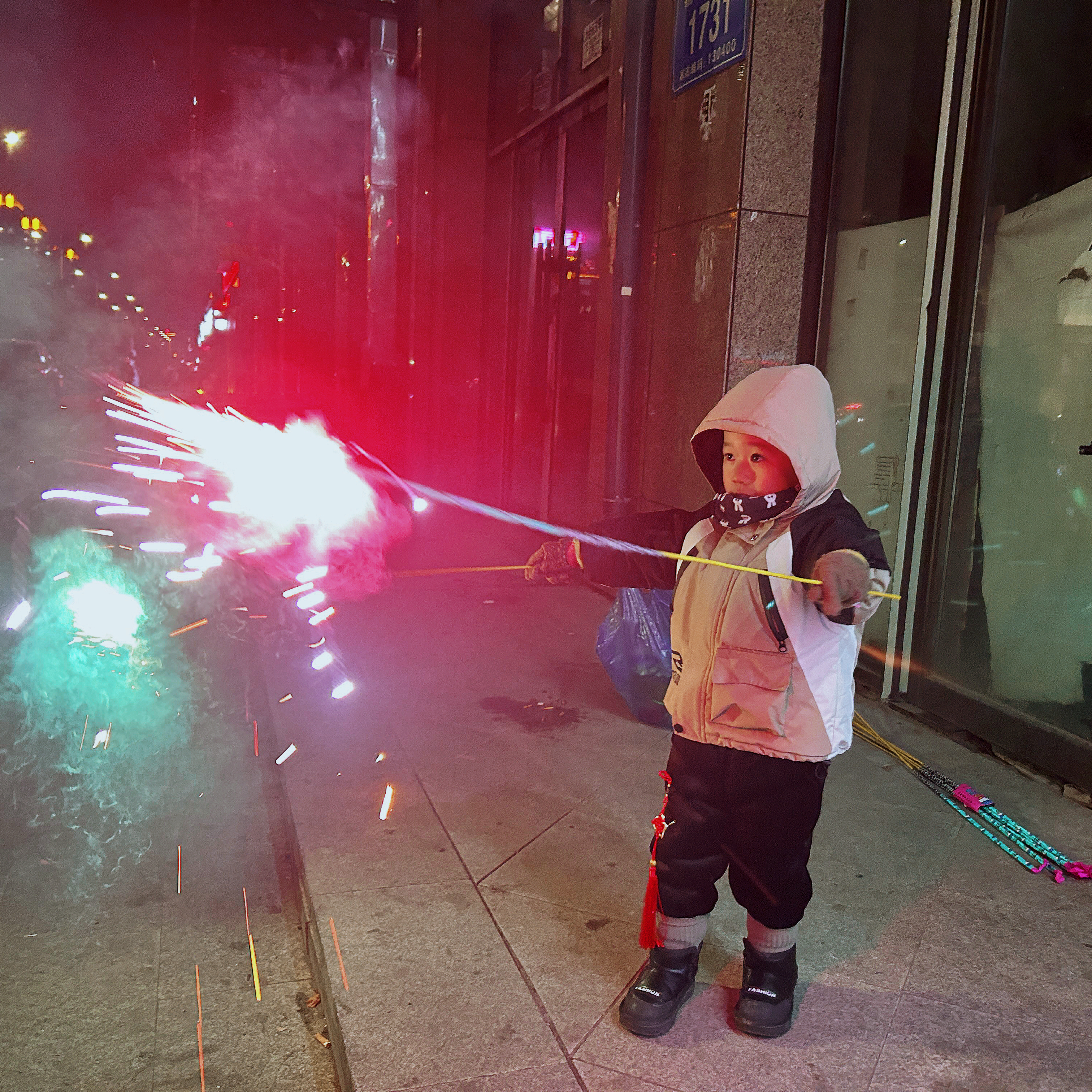 点击放大图片 贺岁新春(乙巳蛇年):我的第四个年