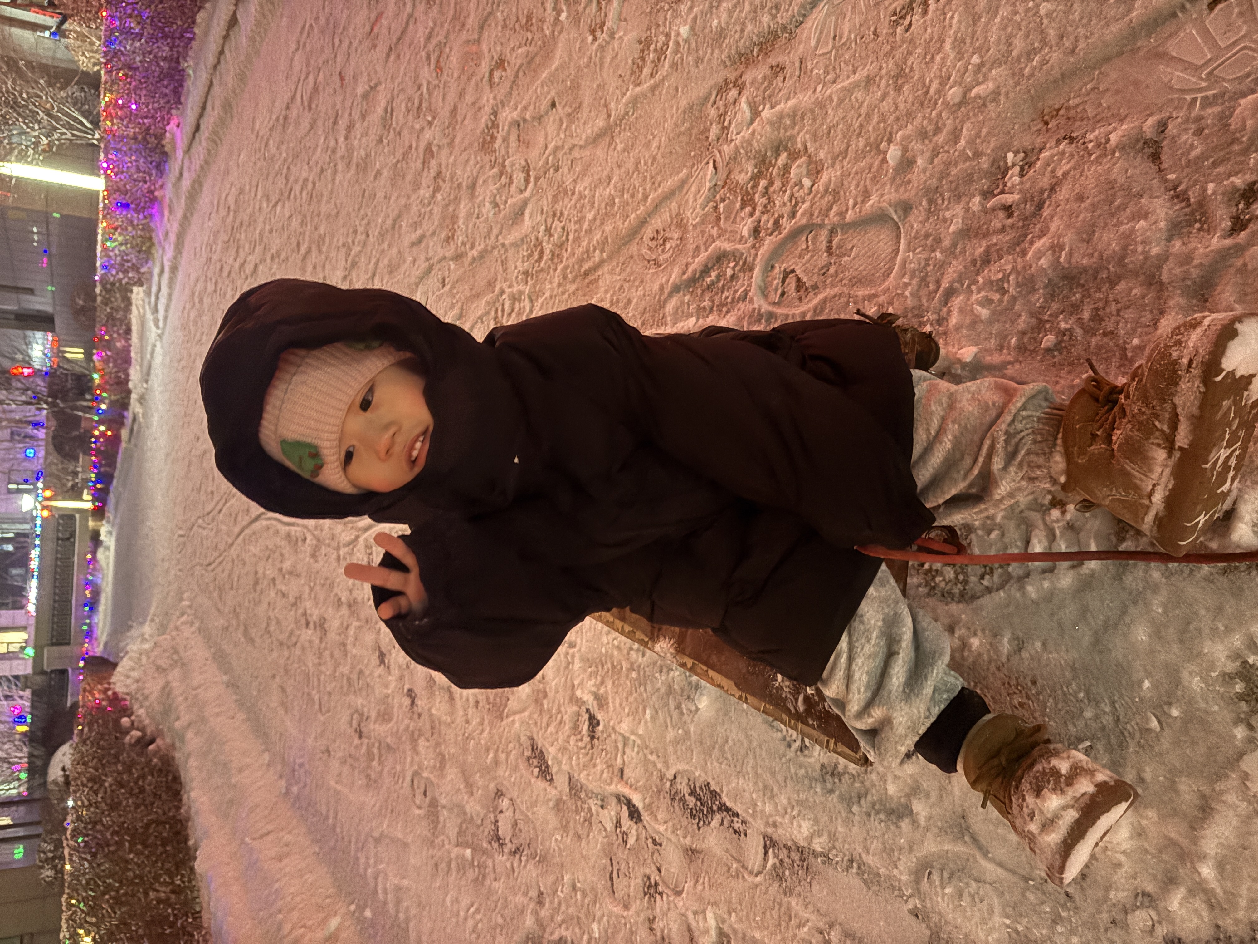 点击放大图片 正月十五雪打灯,肩头有你便是春